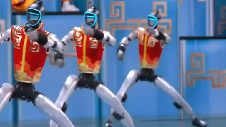 Only in China: Chinese humanoid robots performing martial arts at 2026 ...