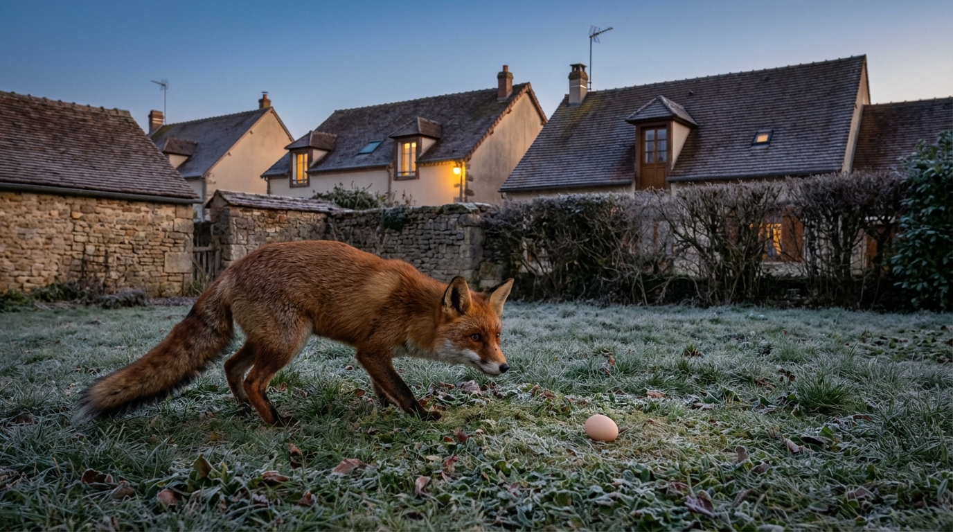 Si vous laissez ces œufs dans votre jardin, les renards risquent de ...