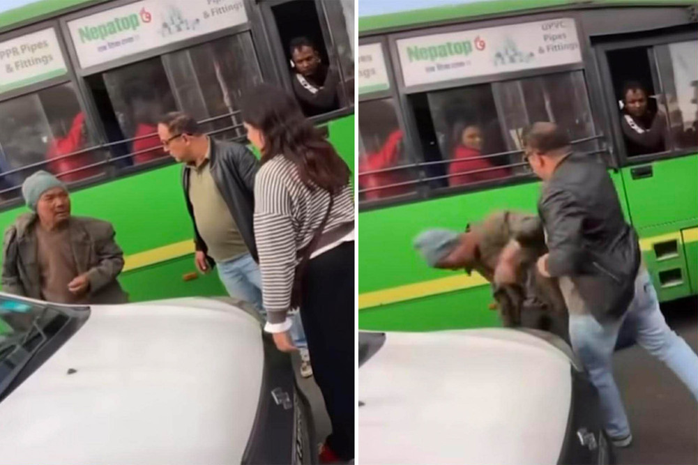 Car driver arrested for assaulting pedestrian in Kathmandu