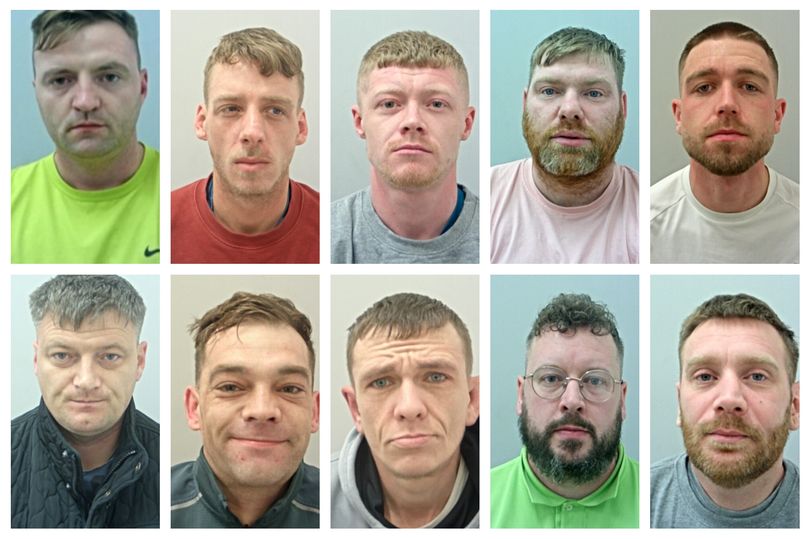 Faces of Lancashire gang jailed for 80 years after flooding streets ...