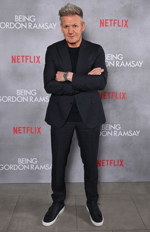 Gordon Ramsay celebrates the launch of his Netflix show at party with ...