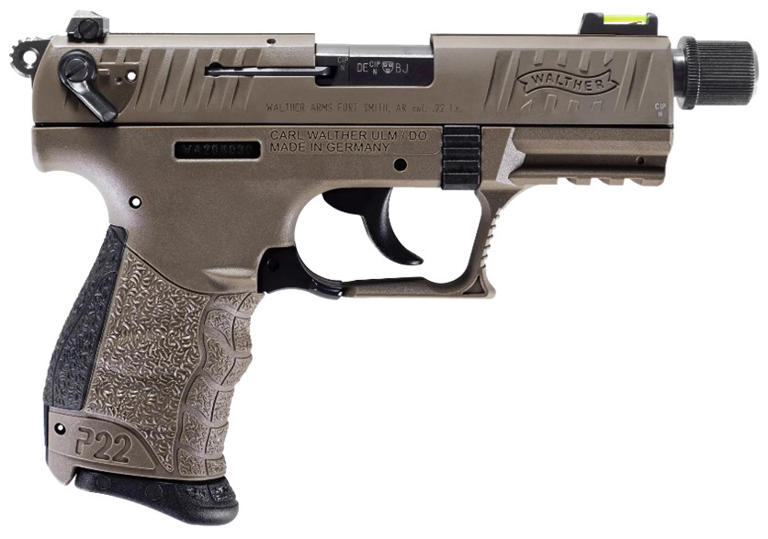 Shooting the Walther P22Q tactical with suppressor