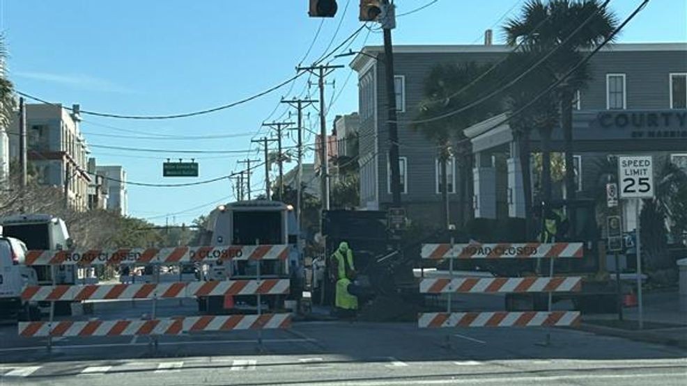 Water main break shuts down multiple downtown Charleston streets ...