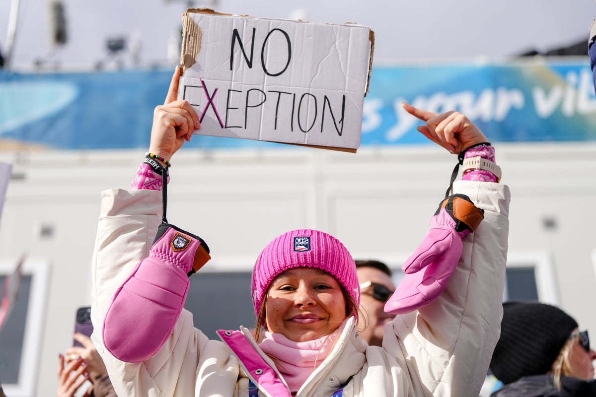 US skier Malacinski protests women’s exclusion from Olympic sport