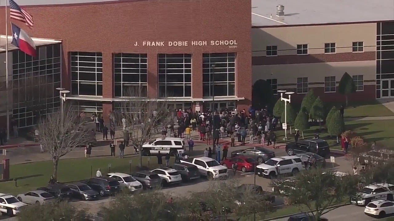 Dobie High School lockdown lifted after reports of person with weapon