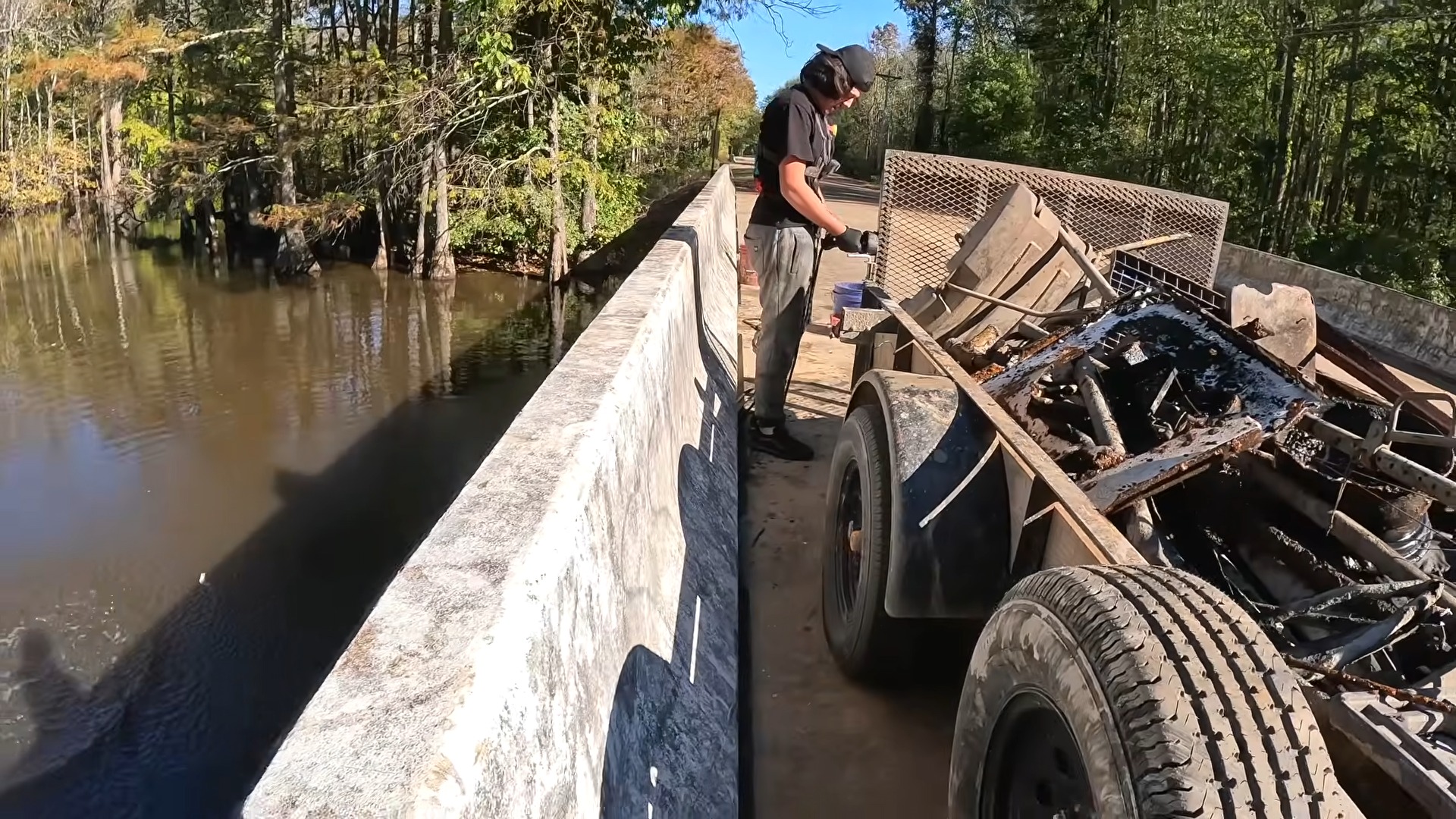 We were told not to magnet fish near this Air Force base - we did anyway