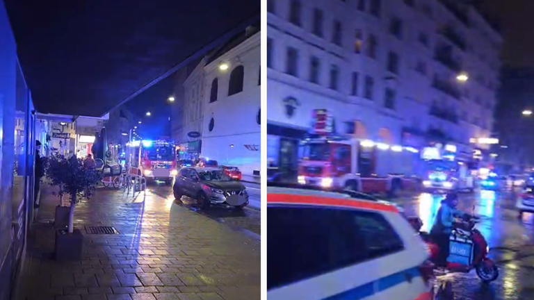 Am Montagabend brannte ein Zimmer in einem Wiener Spital.