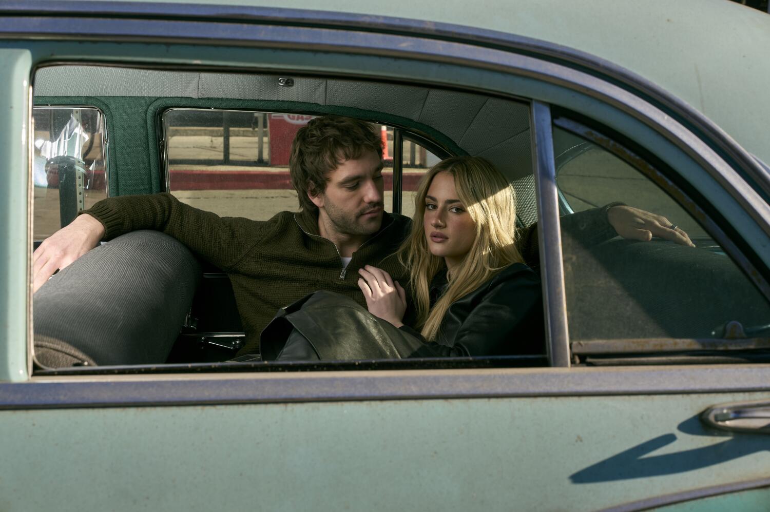 Grace Van Patten and Jackson White of "Tell Me Lies." ((Dutch Doscher / For The Times))