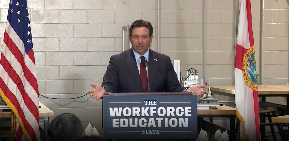 Florida ranked No. 1 in workforce education, DeSantis says