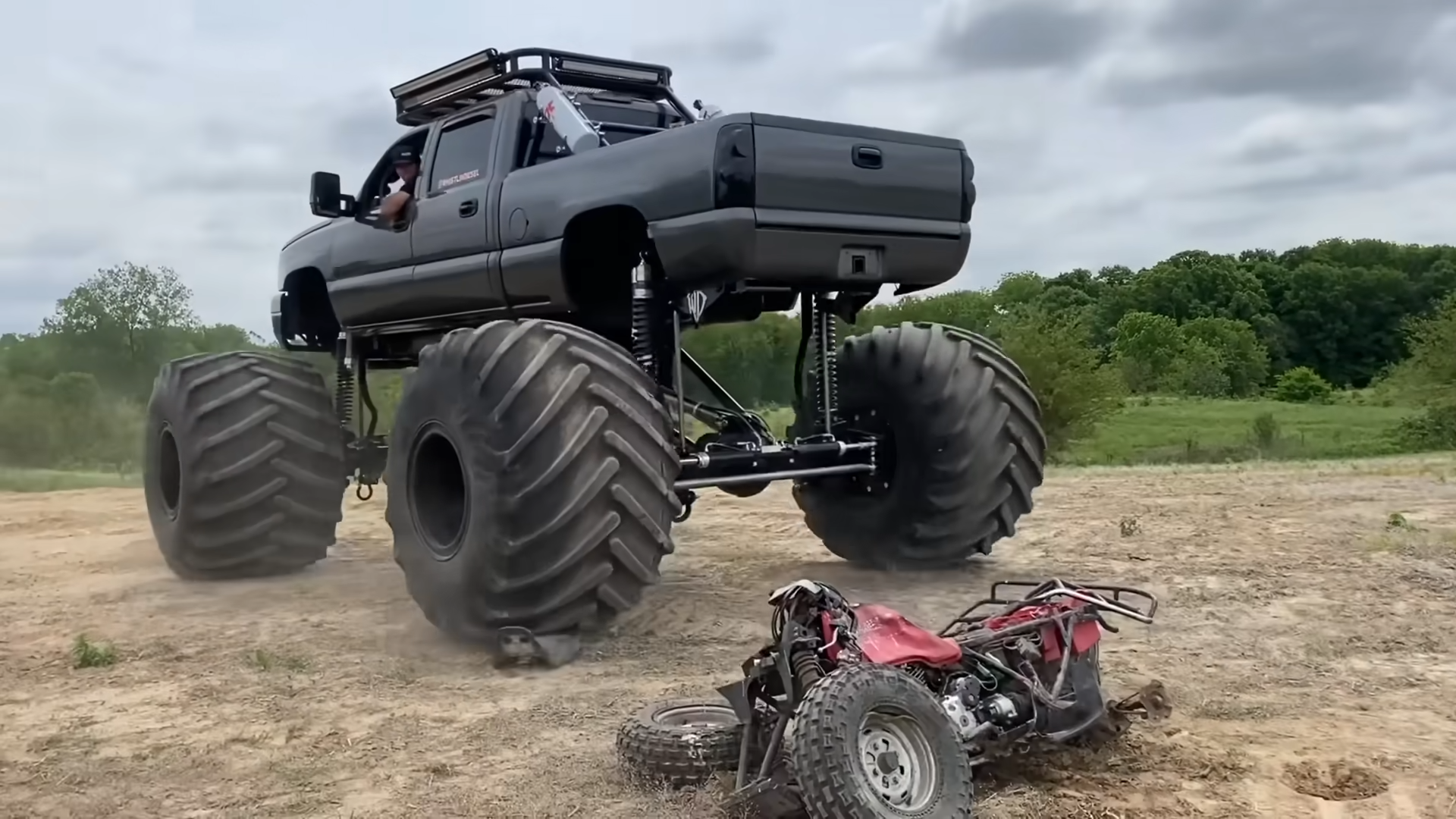 I built a 40,000 lb monster truck and destroyed everything