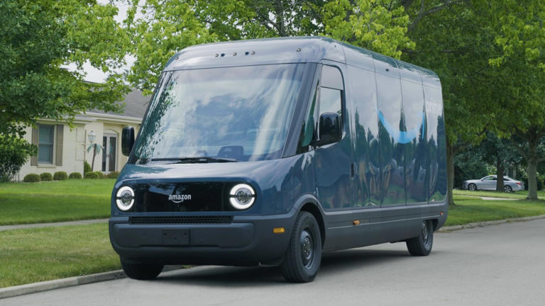 Rivian upgrades its Amazon delivery vans with 30% more range and AWD