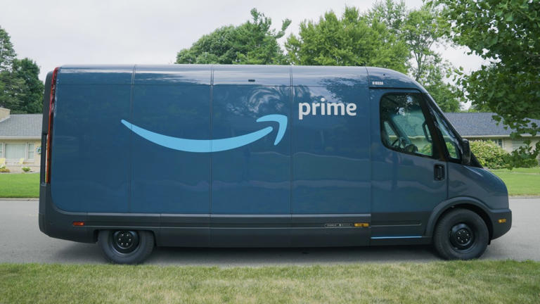 Rivian upgrades its Amazon delivery vans with 30% more range and AWD
