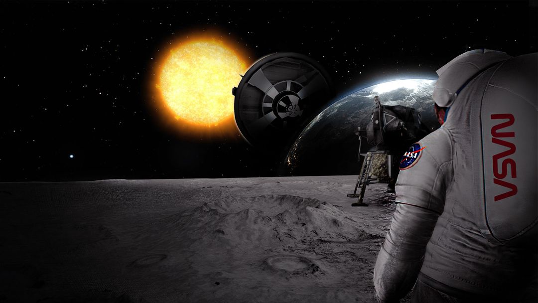 Building a giant sun shield in space