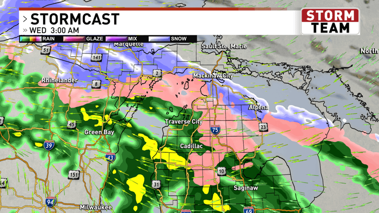 Slick roads, possible power outages as winter storm arrives Tuesday ...