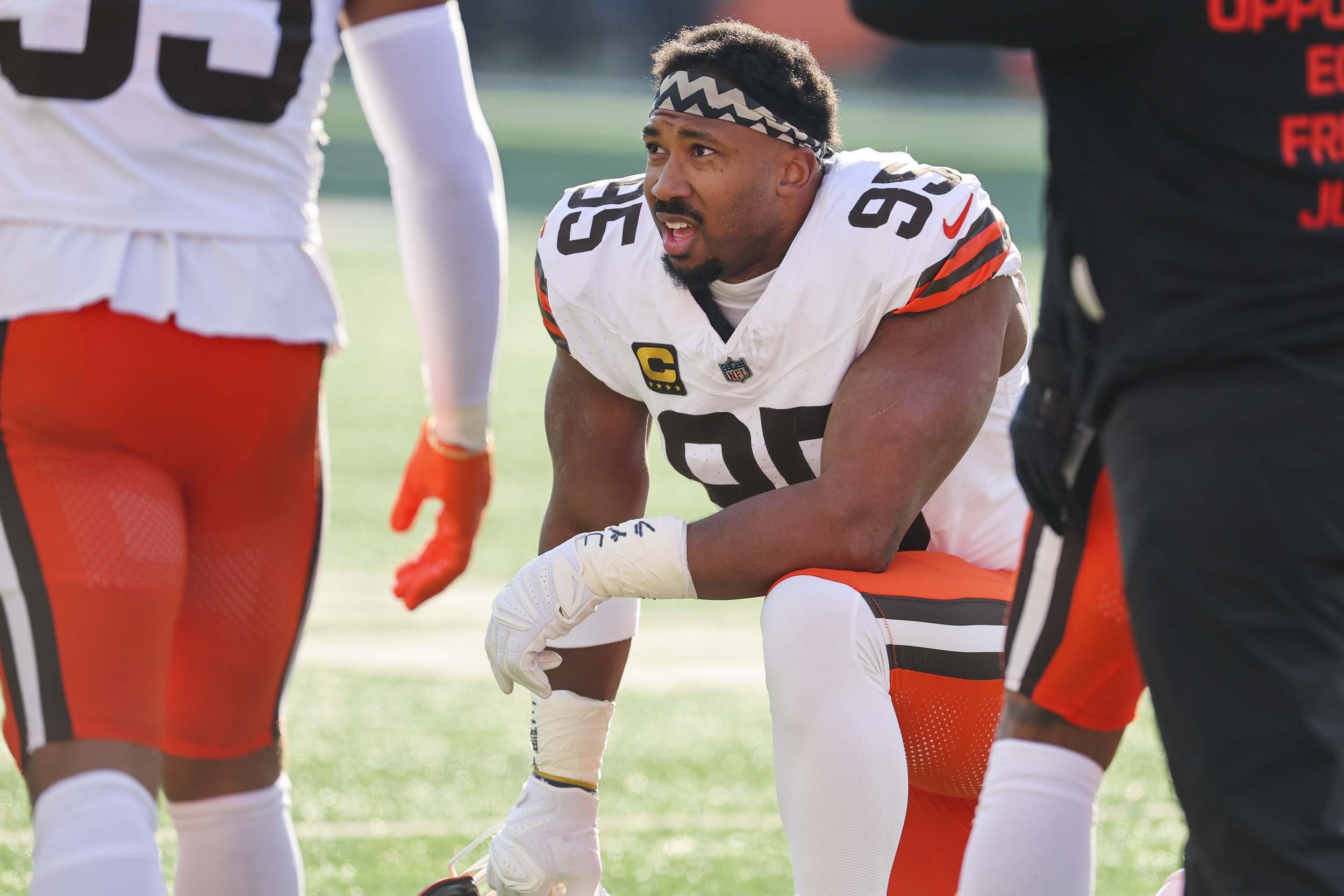Browns reporter warns new DC Mike Rutenberg about possible Myles ...