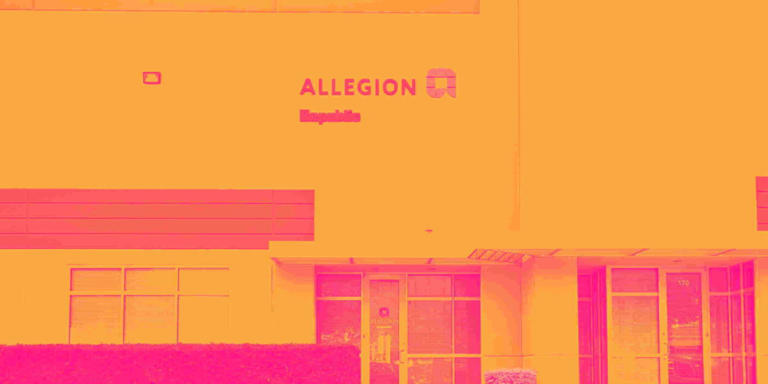 Why Allegion (ALLE) stock is trading lower today