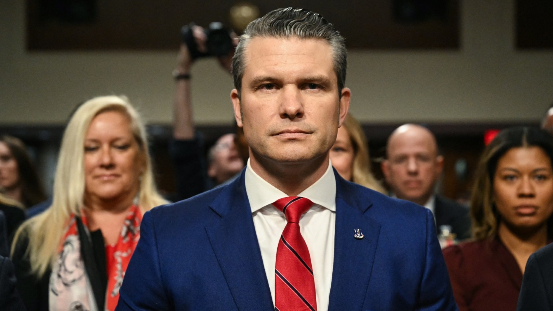 ‘A disgrace to the office’: Pete Hegseth faces dozens of Democrats ...
