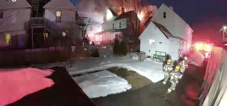 Four families displaced following Cherry Street fire