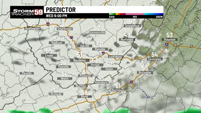 Heavy snow squalls tonight WV – here’s how much snow you can expect