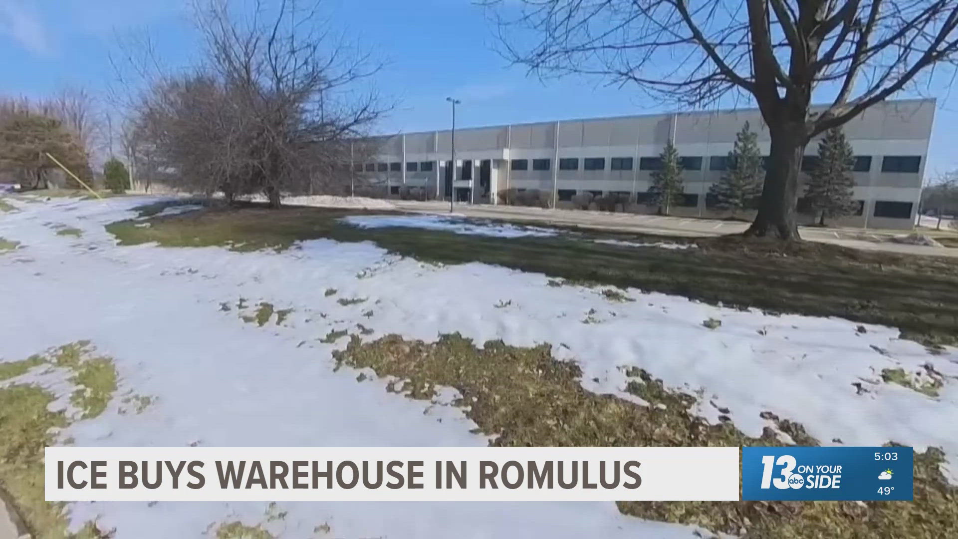 ICE buys warehouse in Romulus