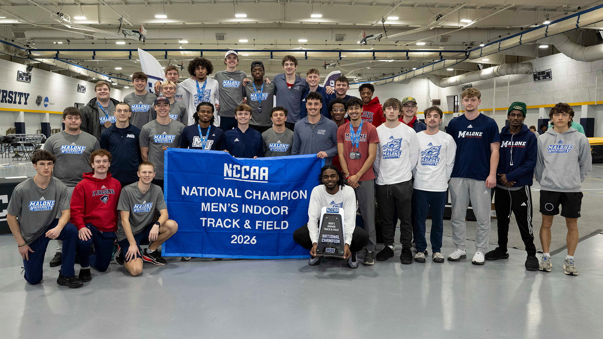 College track and field | Malone men win NCCAA indoor national title