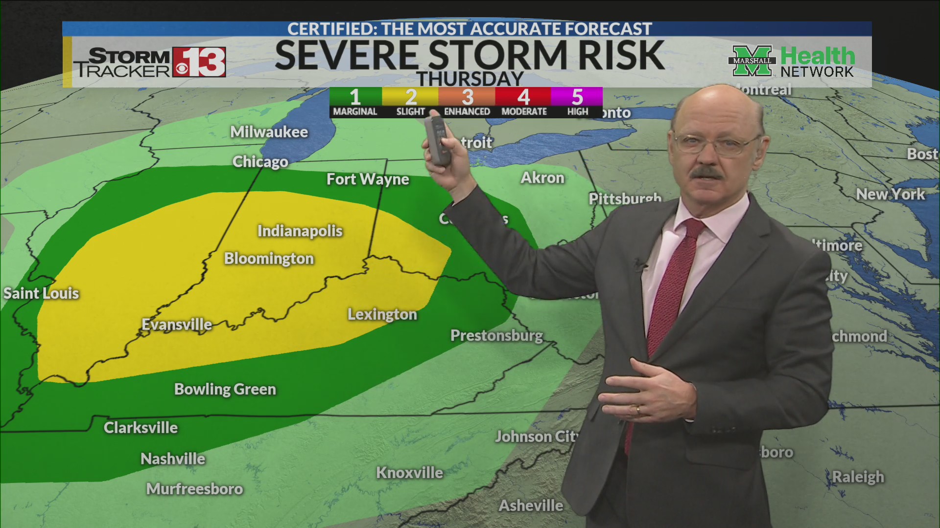 Storms then snow all in a week