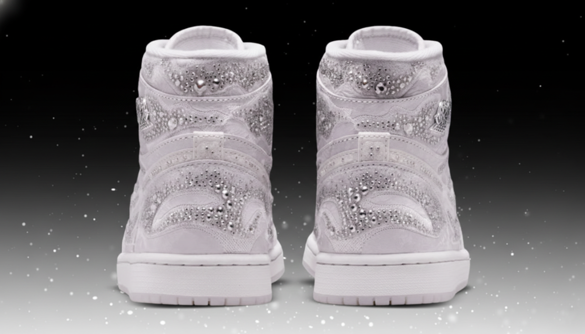 Swarovski x Jordan 1 'Vast Grey' release details