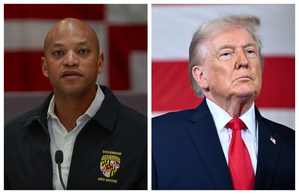 Trump locks horns with Maryland Gov. Wes Moore over this scary ...