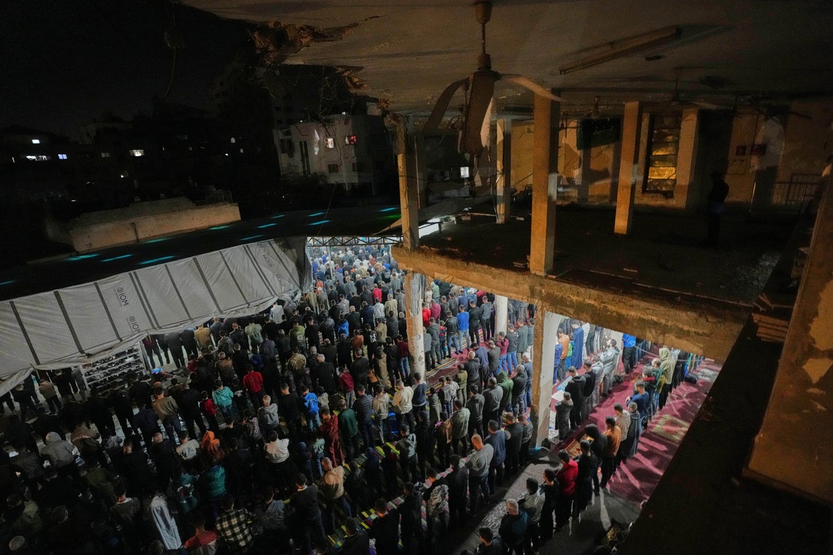 Ramadan arrives in Gaza under shaky ceasefire deal, but the festive ...