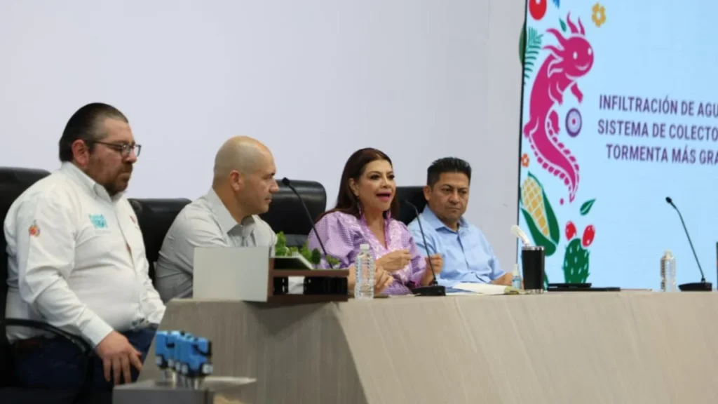 Brugada anuncia inversión de 7 mil mdp para obras de drenaje y saneamiento