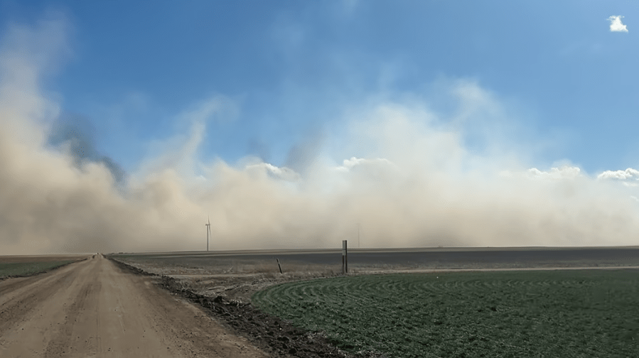 Mandatory evacuations issued amid 'very large' wildland fire in Simla