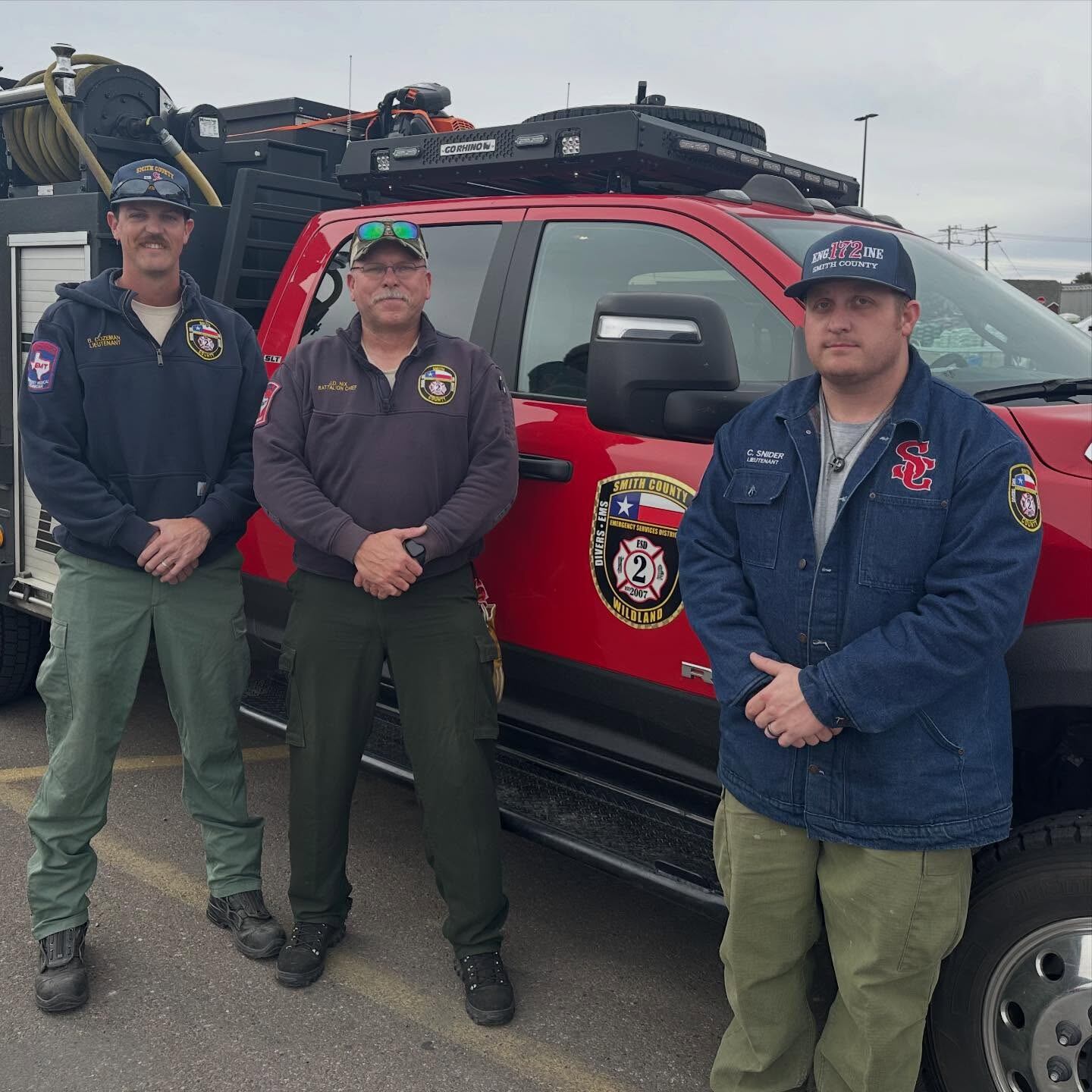 Smith County firefighters sent to West Texas for potential wildfires
