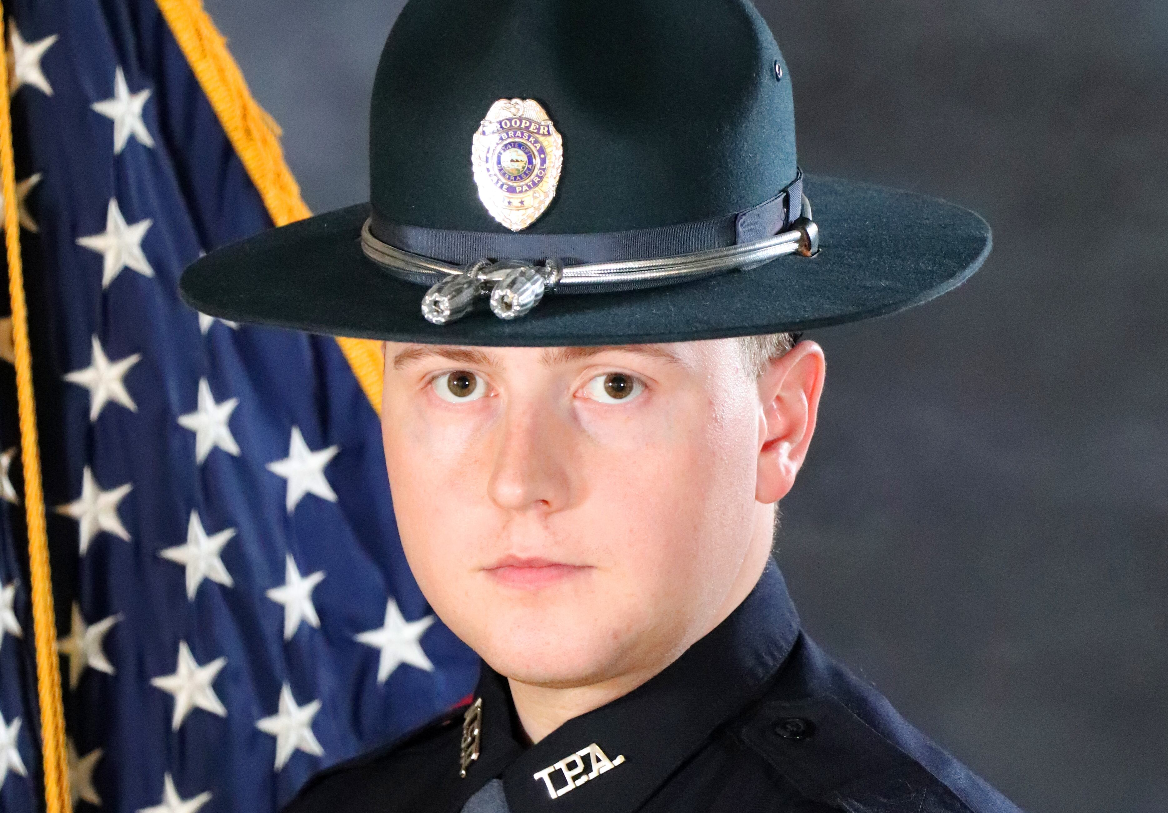 Nebraska State Patrol honors fallen Trooper Kyle McAcy on anniversary