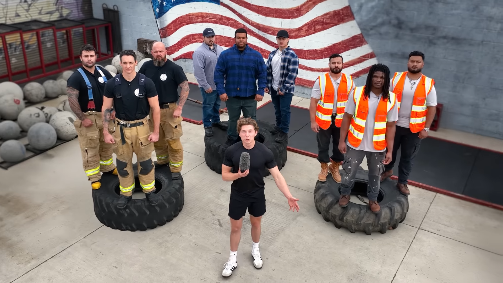 Who has the edge in raw power - construction or firefighting