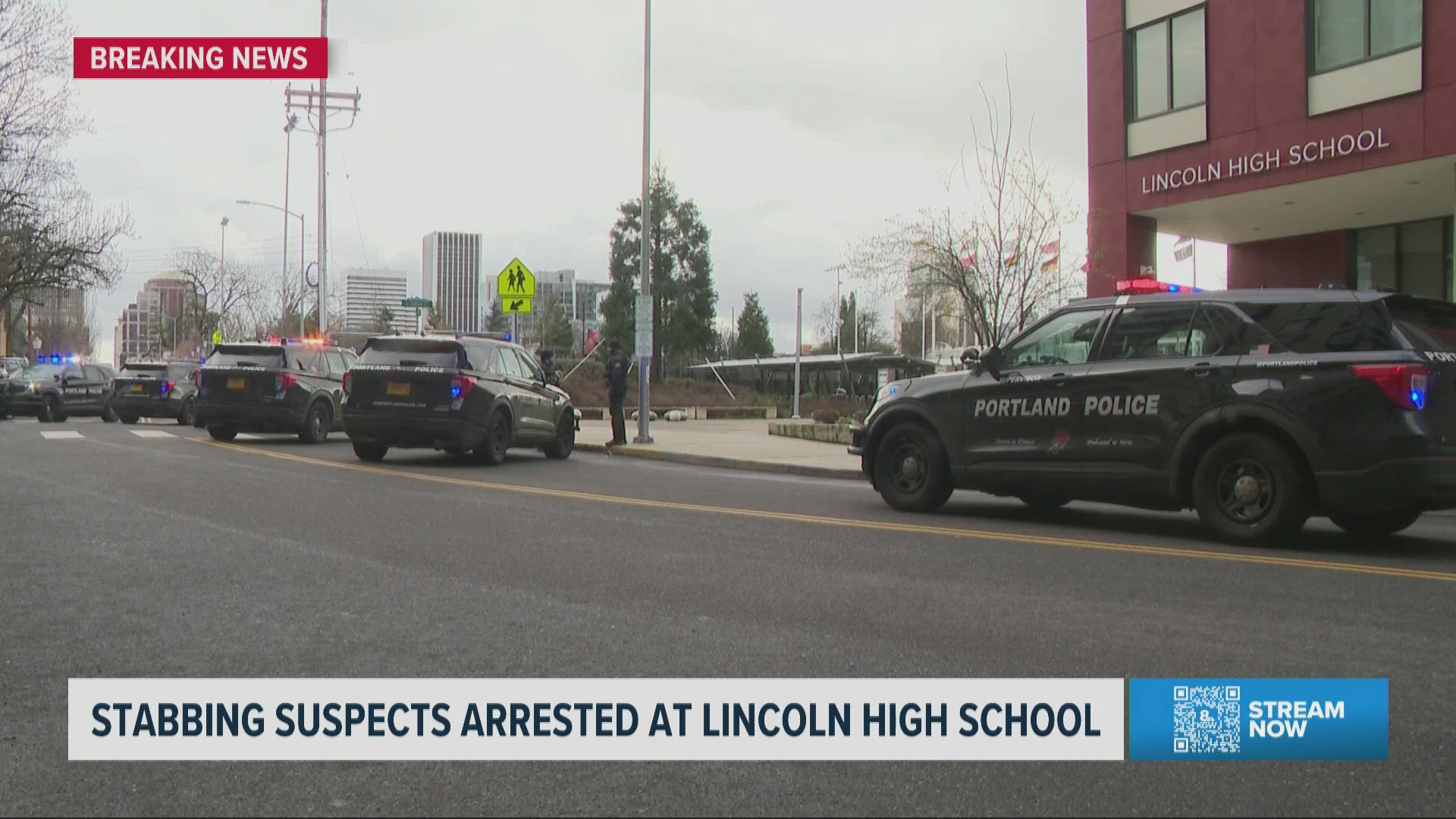2 stabbing suspects arrested after running into Lincoln High School in ...