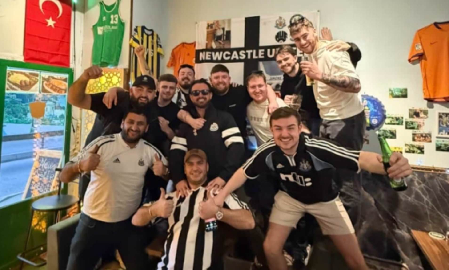 Inside Newcastle fans' 2,529-mile journey to Qarabag where the beer is ...