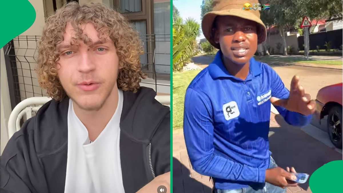 What a lucky guy: Mr Delivery driver blessed with R2000 tip, SA wowed