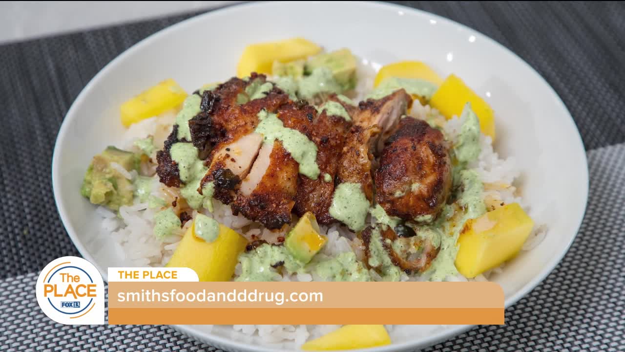 Peruvian chicken and rice bowls