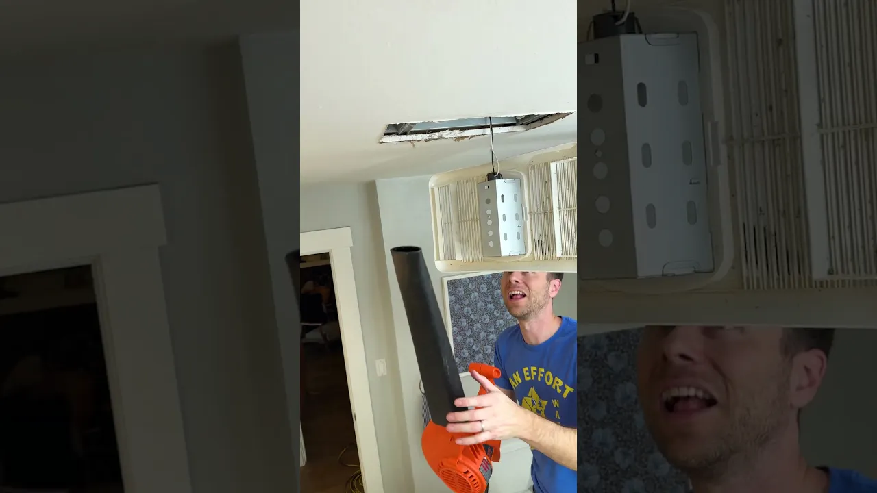 Easy exhaust fan cleaning! 💨 #bathrooms #springcleaning #hometips