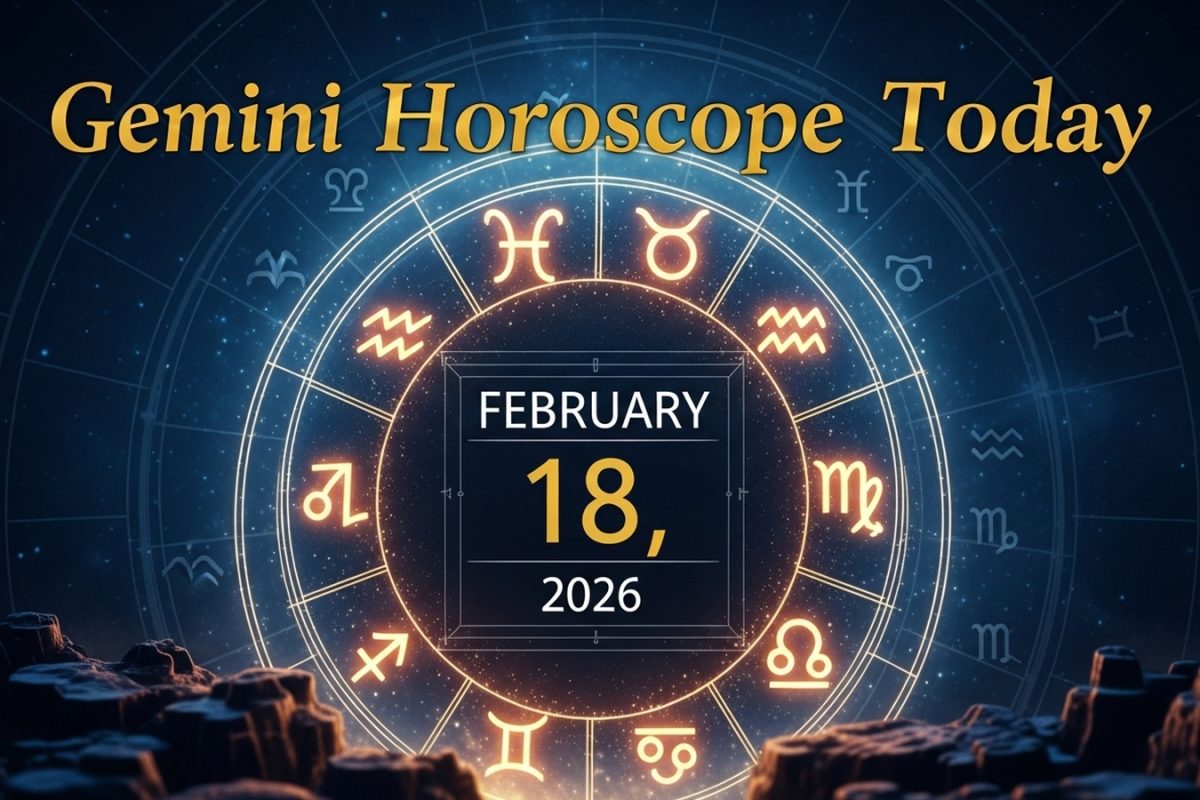 Gemini horoscope today, February 18, 2026