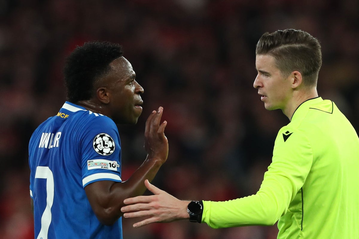 Vinicius Junior posts after alleged racist abuse during Benfica game
