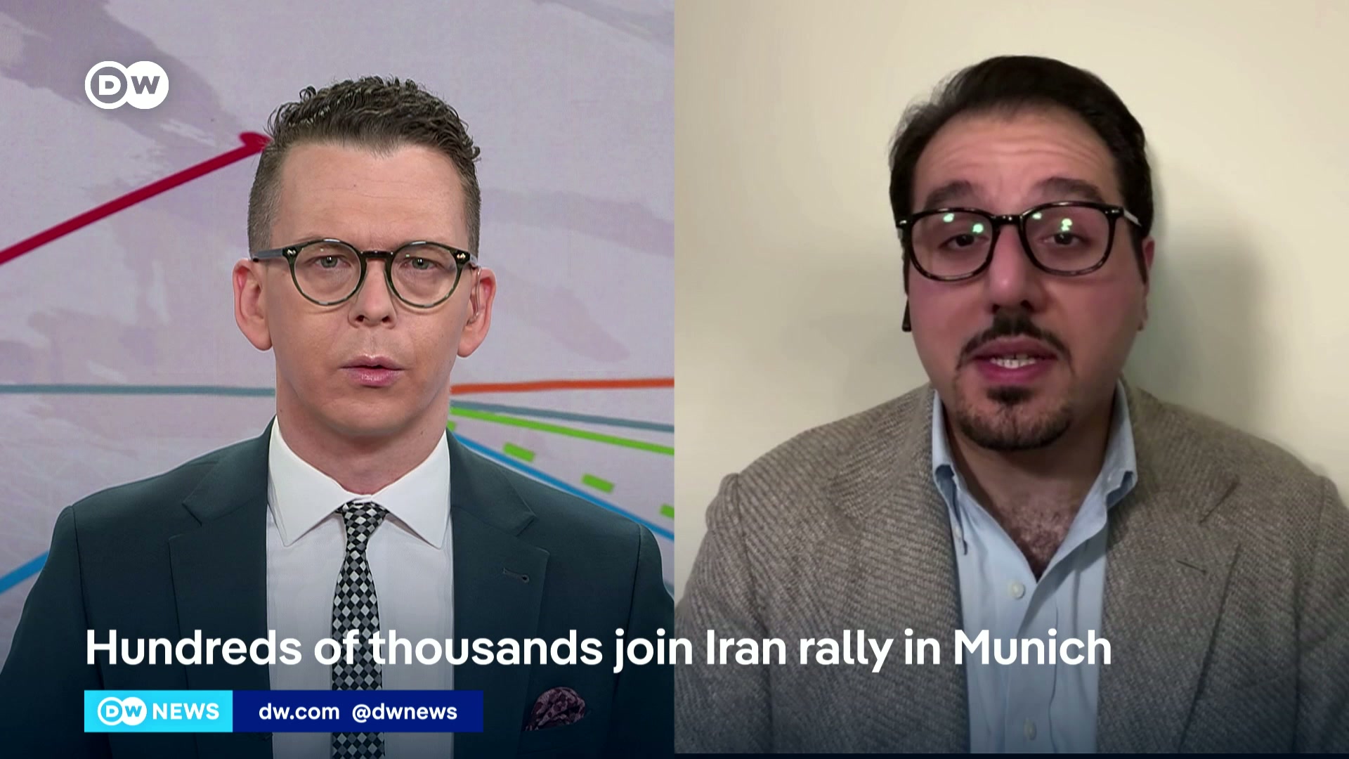 Huge Munich rally spotlights Iran protest movement