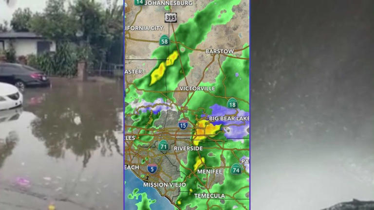 Timeline: Another storm moving into Southern California
