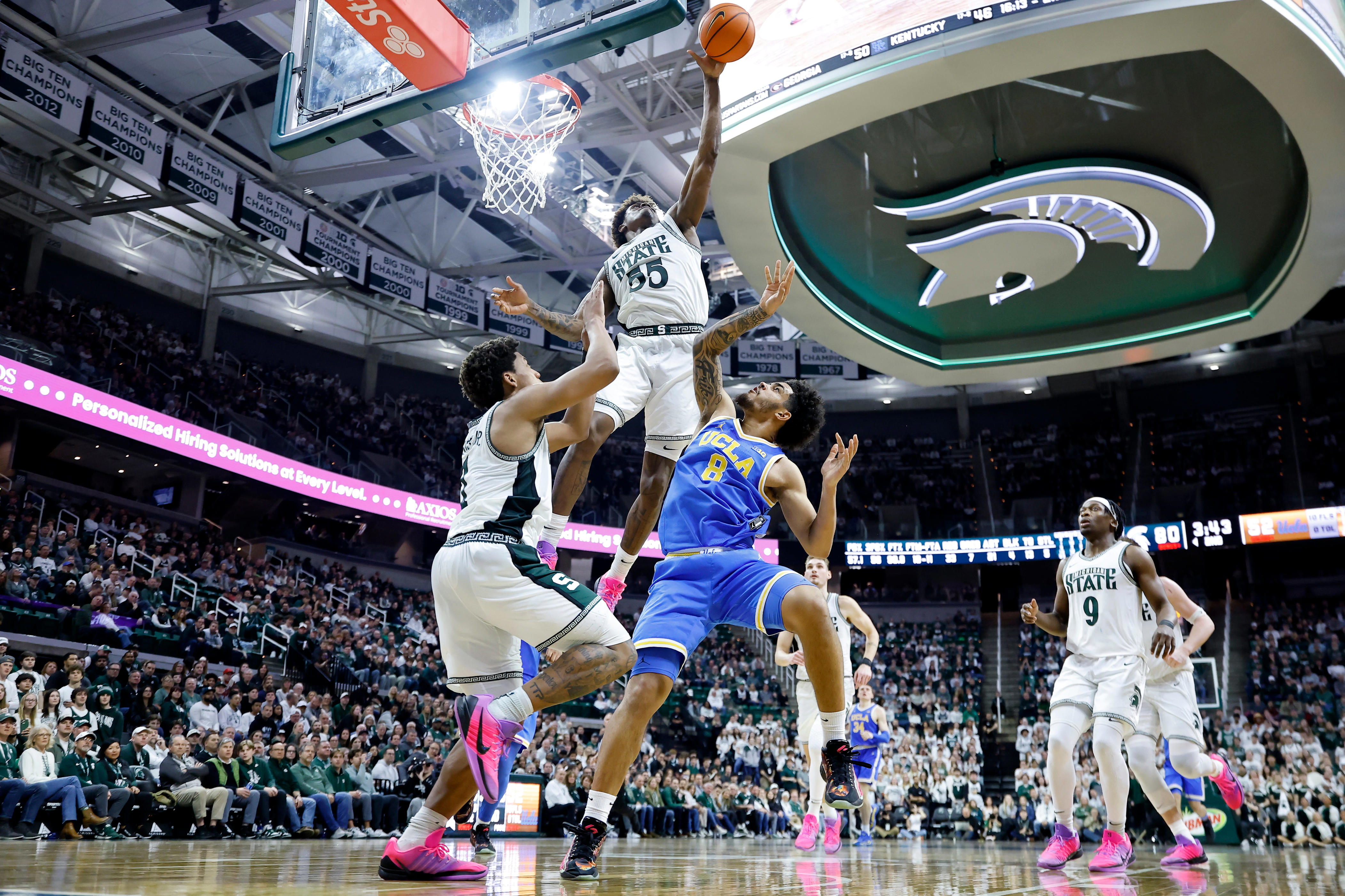 'It's a wild game': MSU hits season-high 14 3-pointers to rout UCLA