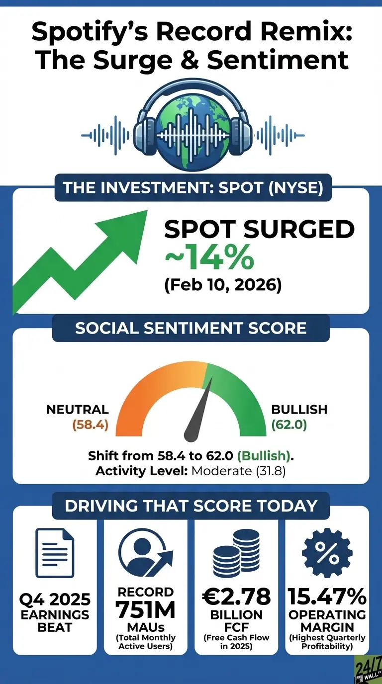 The Spotify turnaround: From cash burner to $2.78 billion free cash flow
