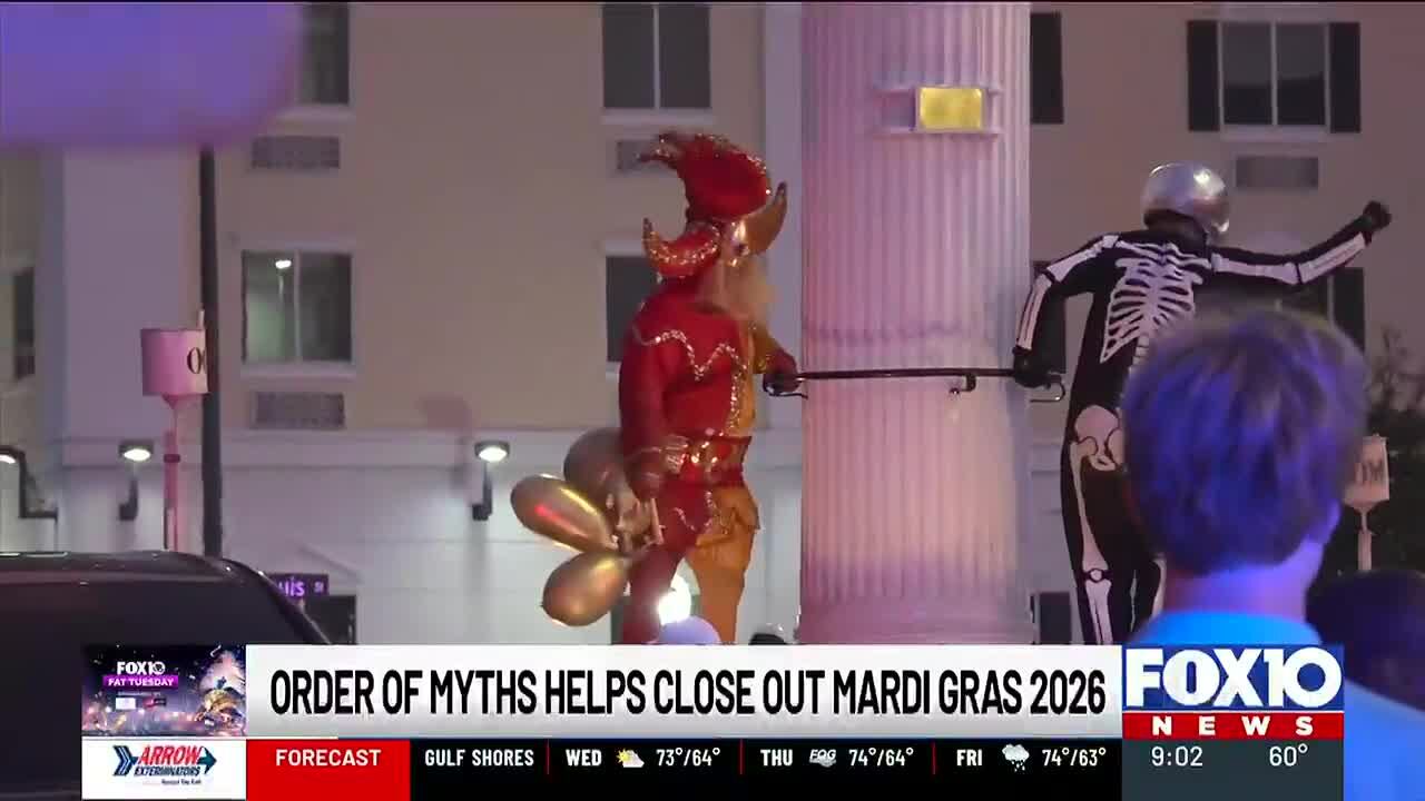 Order of Myths brings Mardi Gras to a close in Mobile
