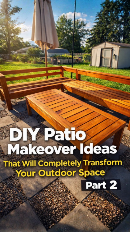 Is it possible to do a stunning patio makeover yourself? Part 2