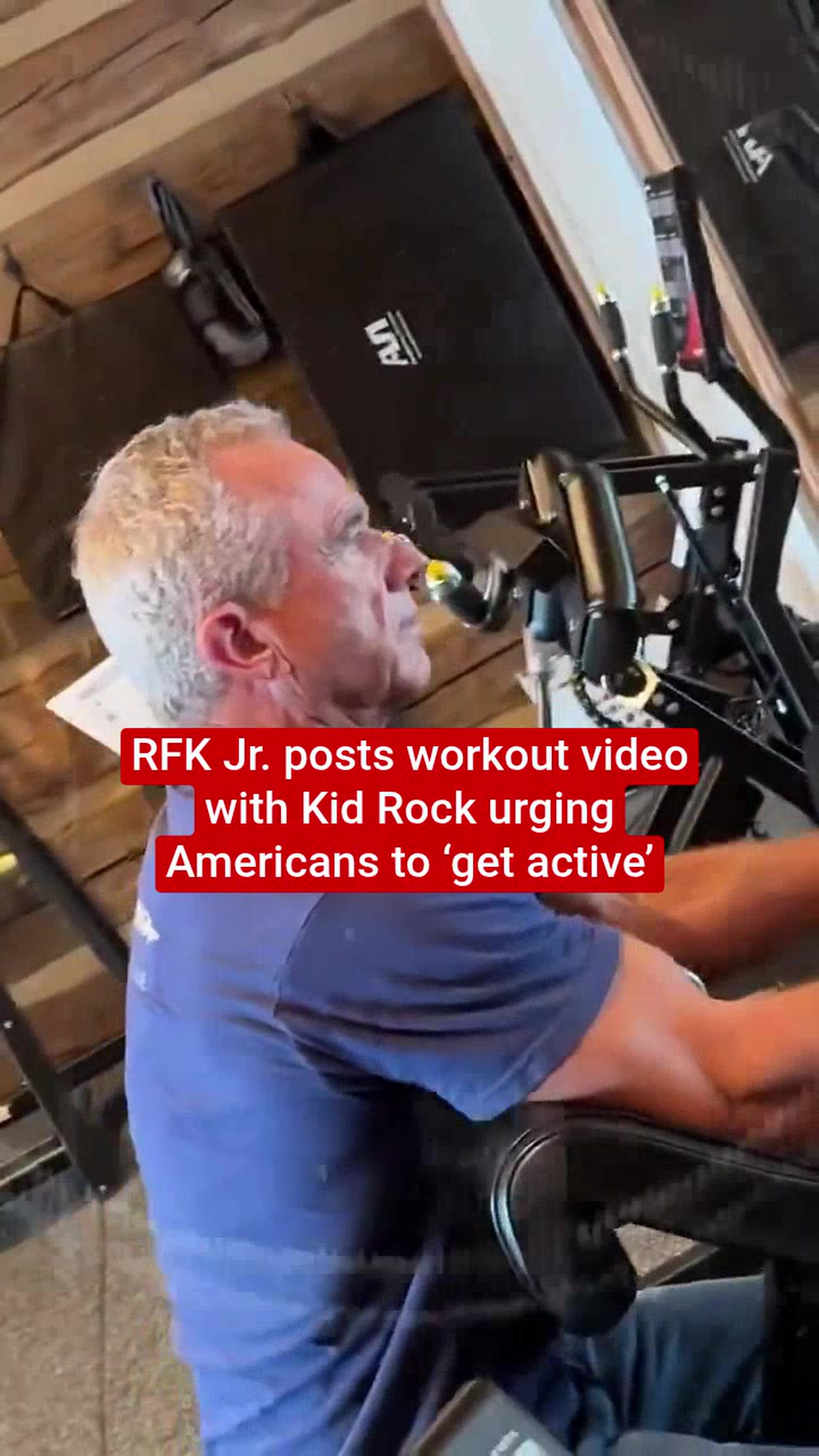 RFK Jr. posts workout video with Kid Rock urging Americans to ‘get active’