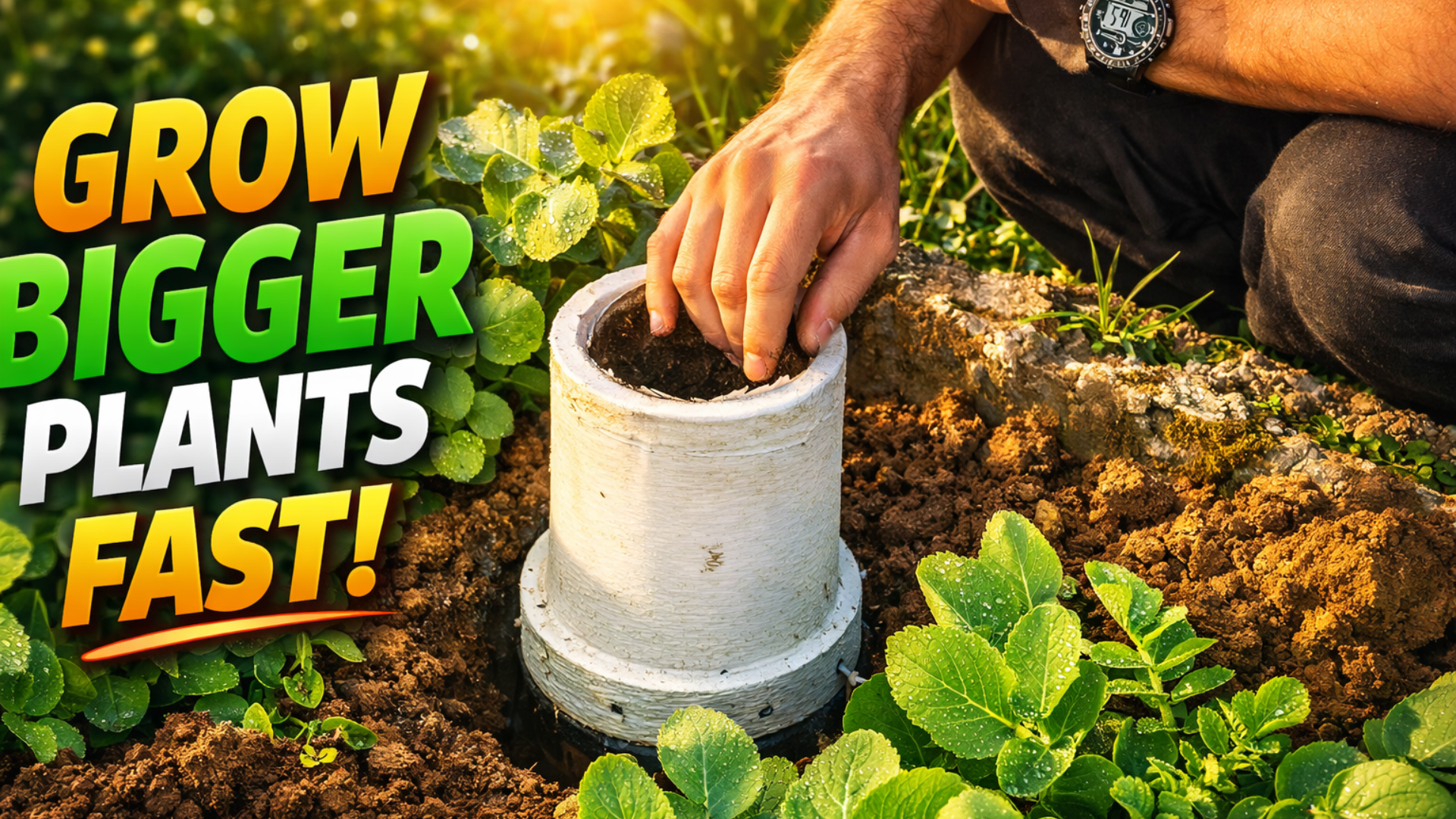 The simple trick to bigger plants and homemade compost in your garden