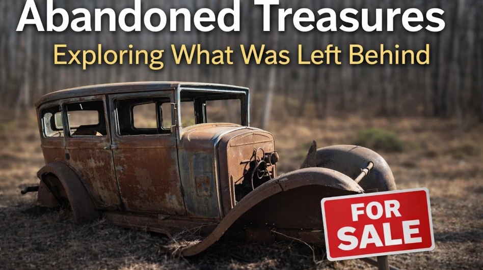 Abandoned treasures: Exploring what was left behind for sale